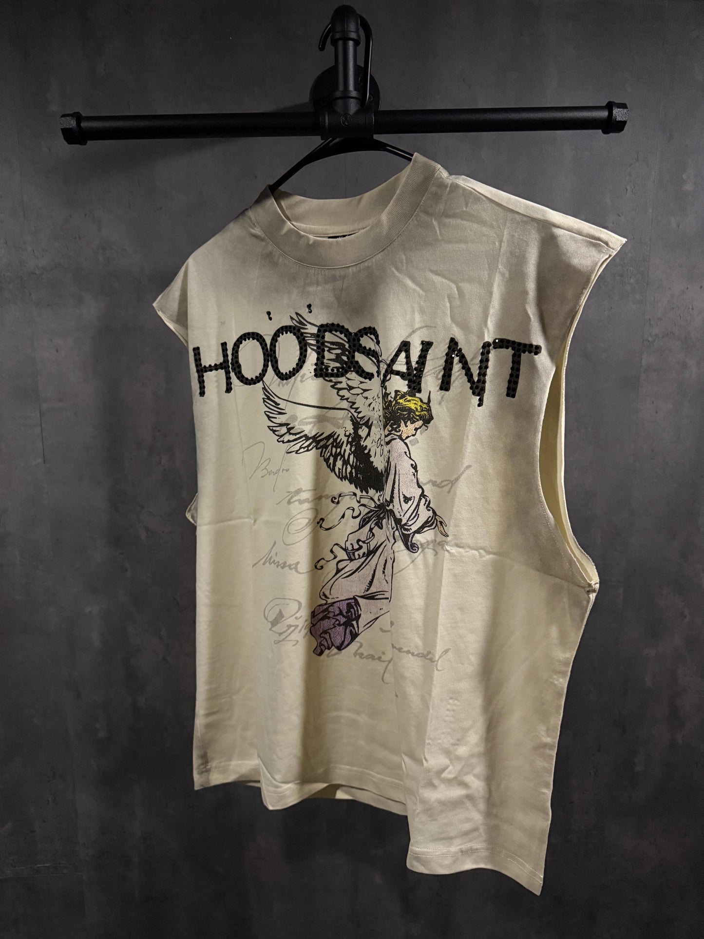 HS Rhinestone Sleeveless T-Shirt