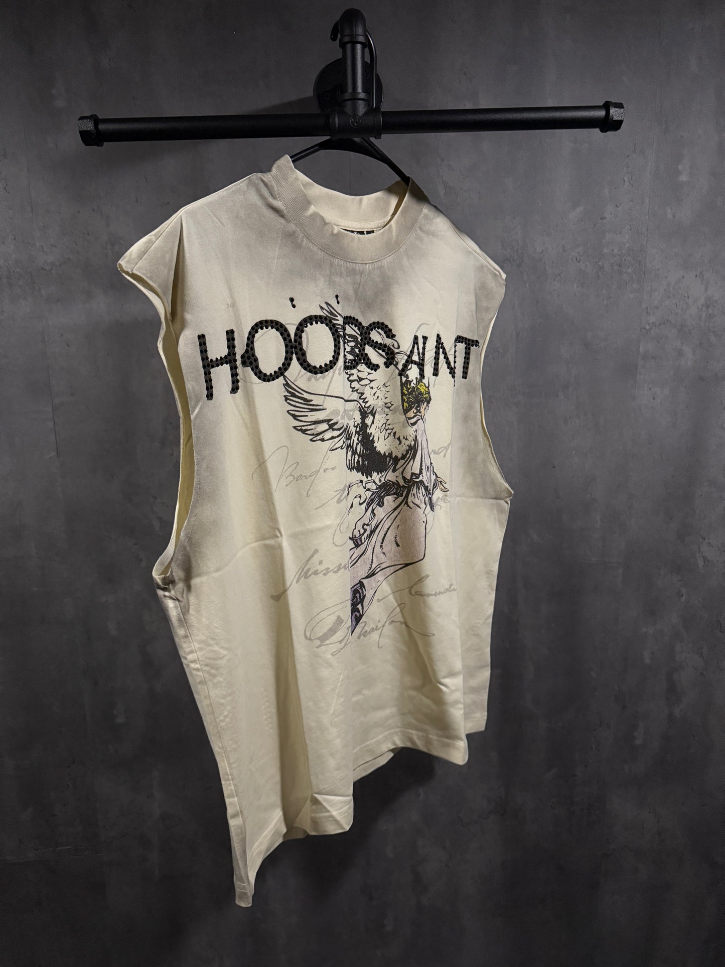 HS Rhinestone Sleeveless T-Shirt