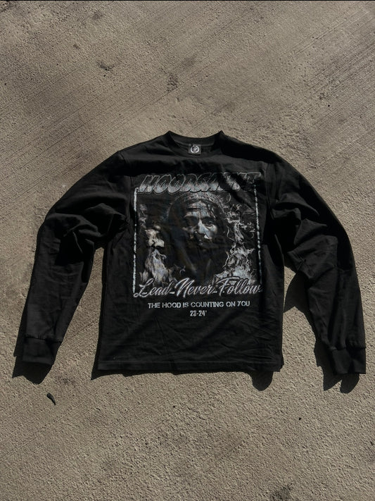 HS BLACK LONGSLEEVE