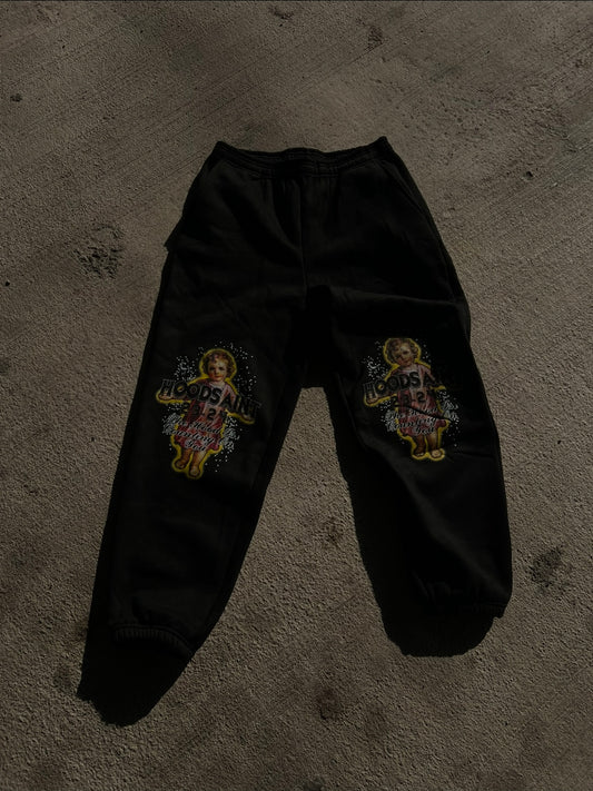 HS BLACK SWEATPANTS