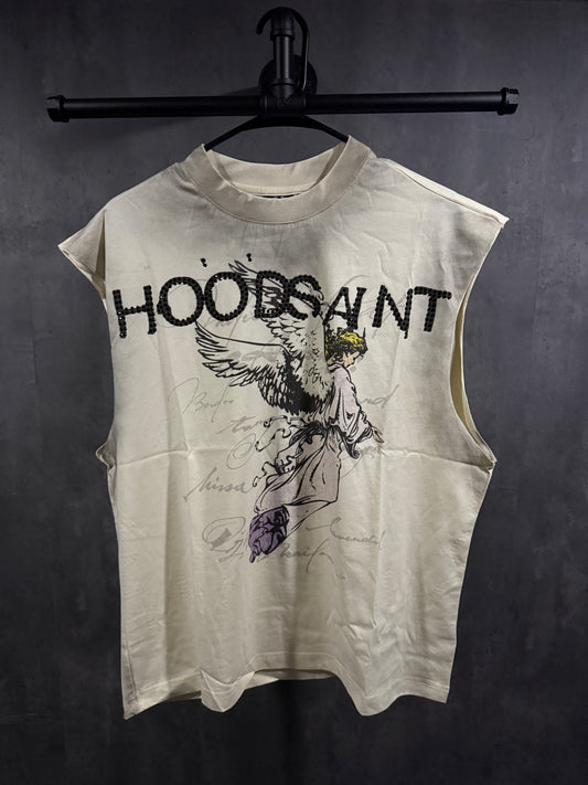 HS Rhinestone Sleeveless T-Shirt